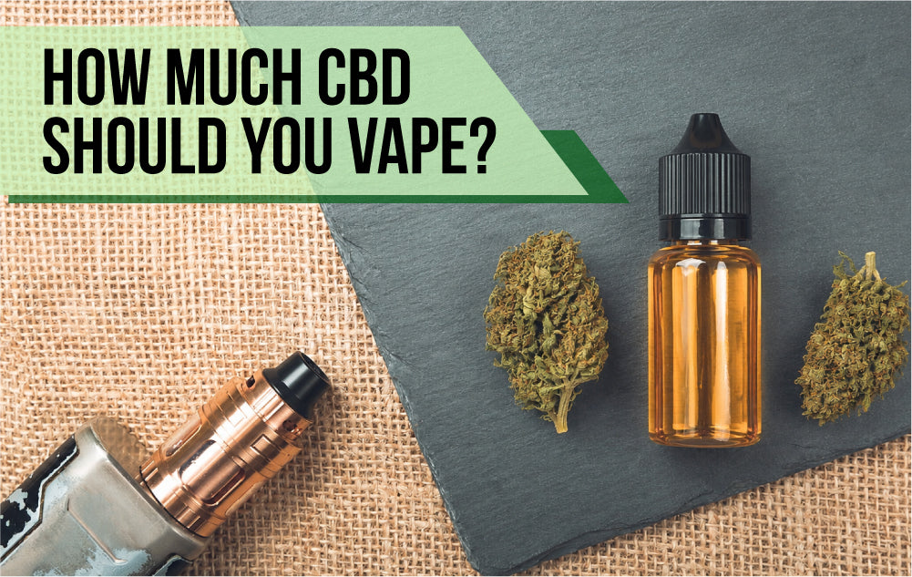 How much cbd should you vape