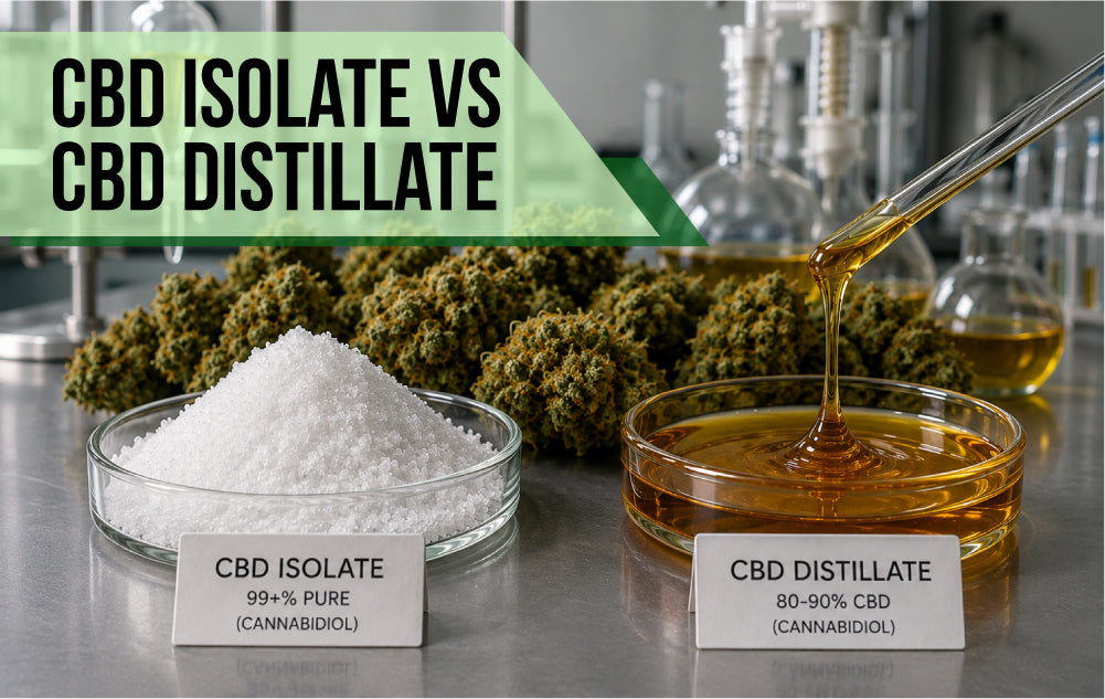 cbd isolate vs cbd distillate