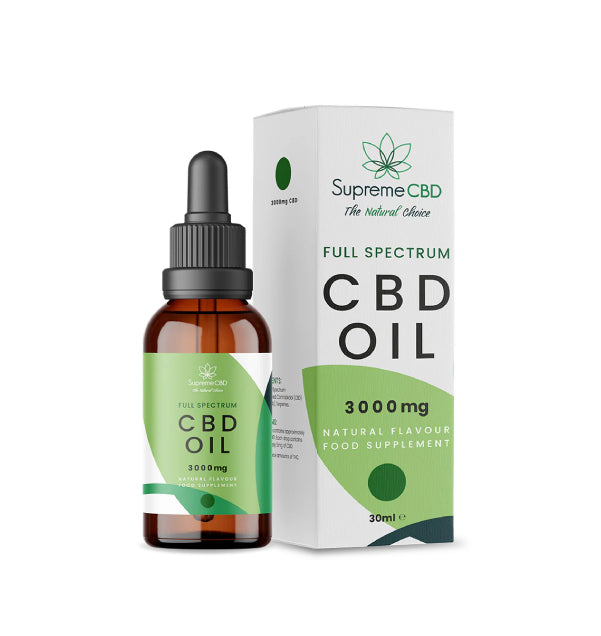 Supreme CBD - 3000mg CBD Oil Drops