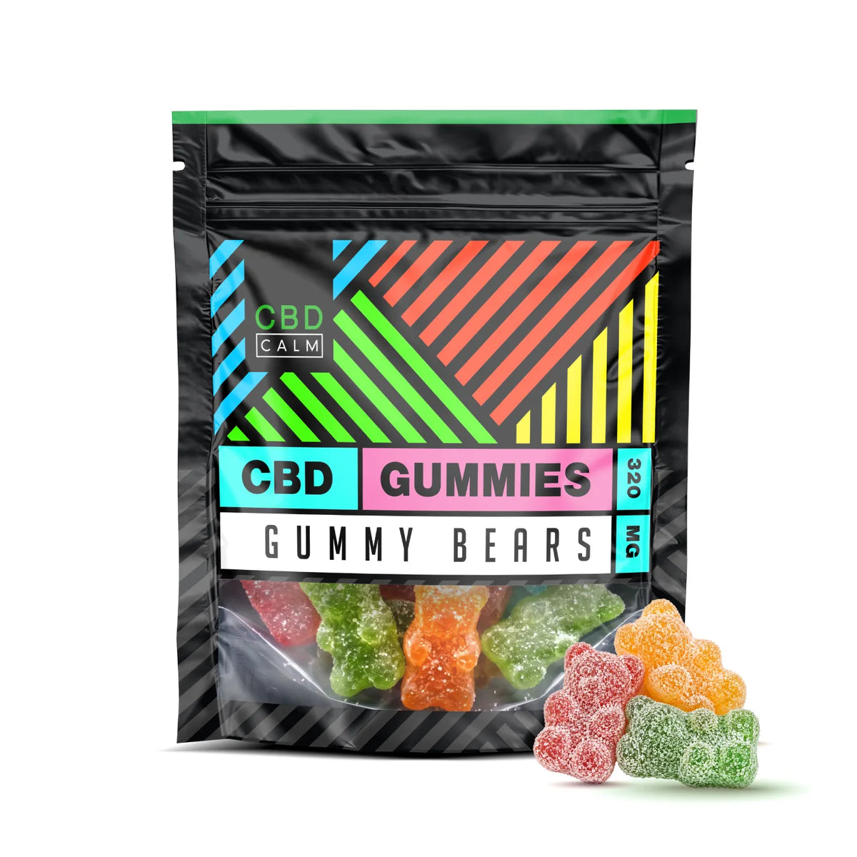 CBD Calm Gummy Bears 320mg Grab Bag