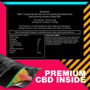 CBD Calm 200mg Bottles Gummies