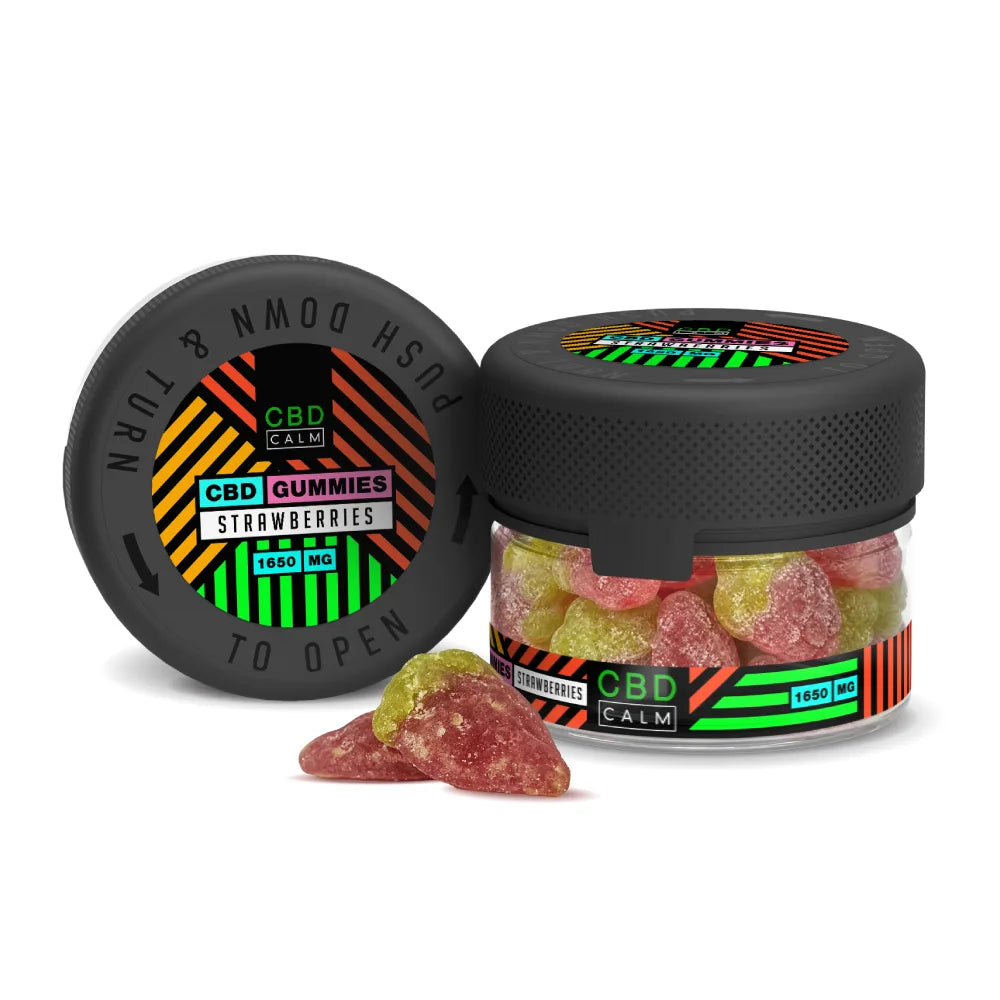CBD Calm Strawberries 1650mg