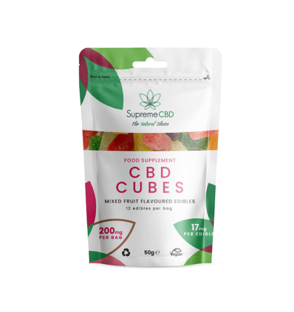 Supreme CBD - 200mg Gummy Cubes