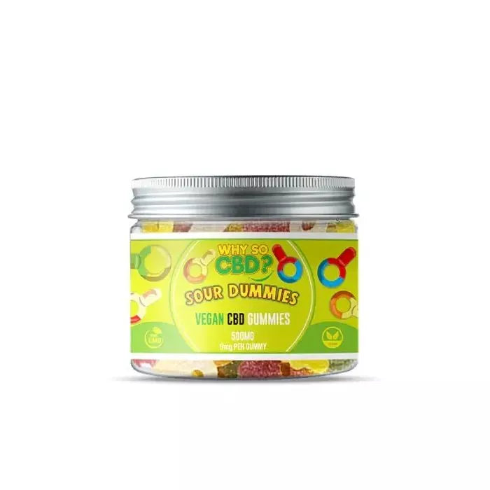 Why So CBD? Sour Dummies Gummies 500mg