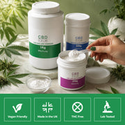 CBD Calm Pure Isolate Powder Wholesale Pack