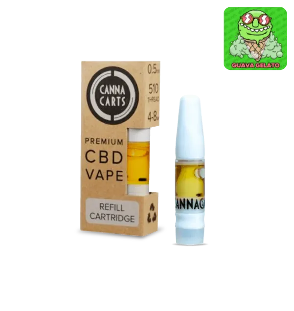 Cannacarts Premium CBD+CBG Replacement Pod