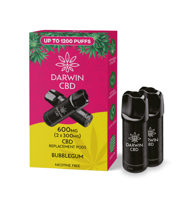 Darwin CBD 300mg Prefilled Pod Cartridges