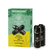 Darwin CBD 300mg Prefilled Pod Cartridges
