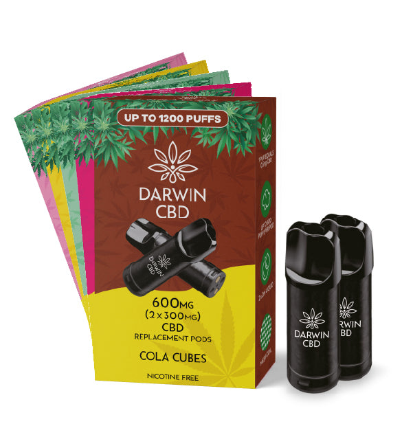Darwin CBD 300mg Prefilled Pod Cartridges