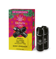 Darwin CBD 900mg CBD+CBG Replacement Pods