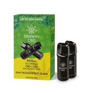 Darwin CBD 900mg CBD+CBG Replacement Pods