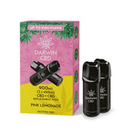 Darwin CBD 900mg CBD+CBG Replacement Pods