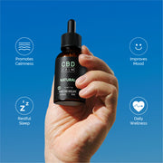 Natural CBD Isolate With MCT Oil