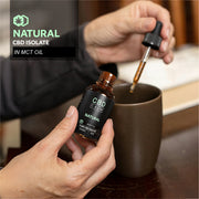Natural CBD Isolate With MCT Oil