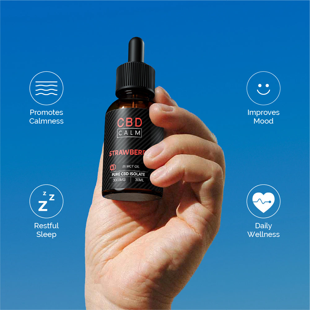 Flavoured CBD Isolate With MCT Oil