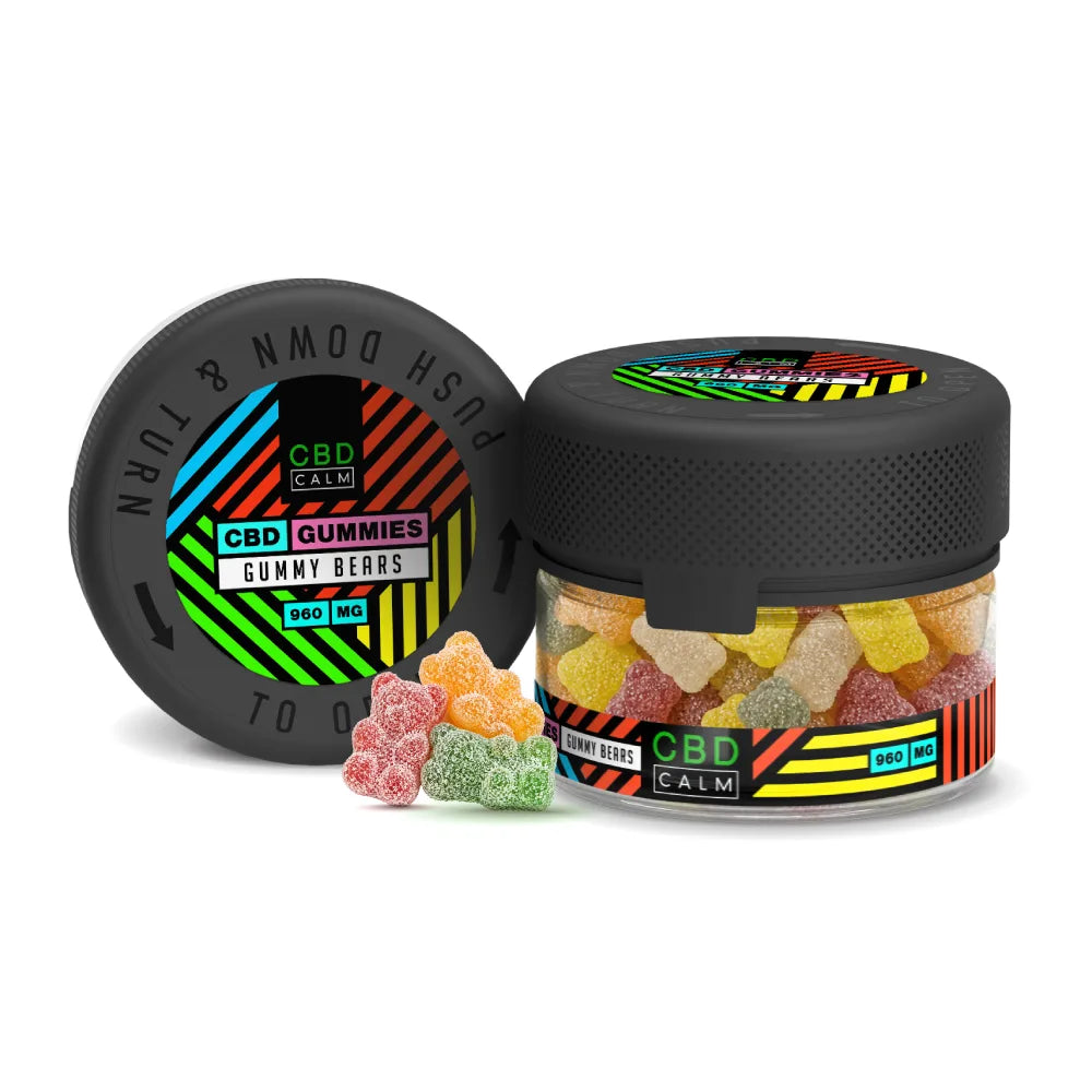 CBD Calm Gummy Bears 960mg