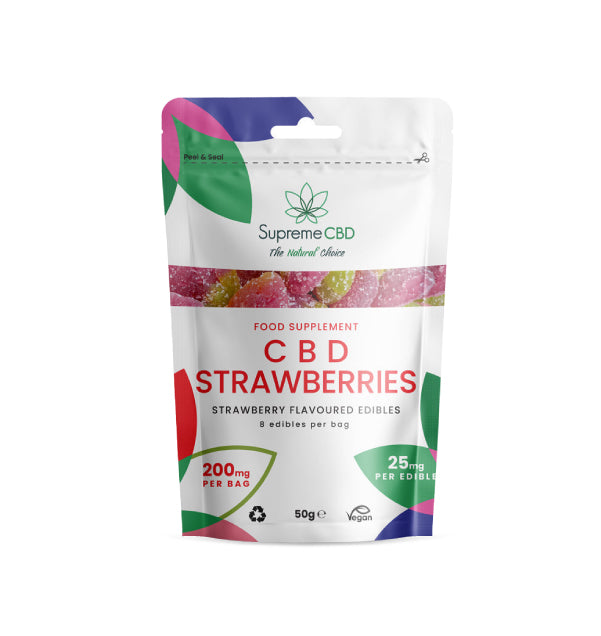 Supreme CBD - 200mg Gummy Strawberries