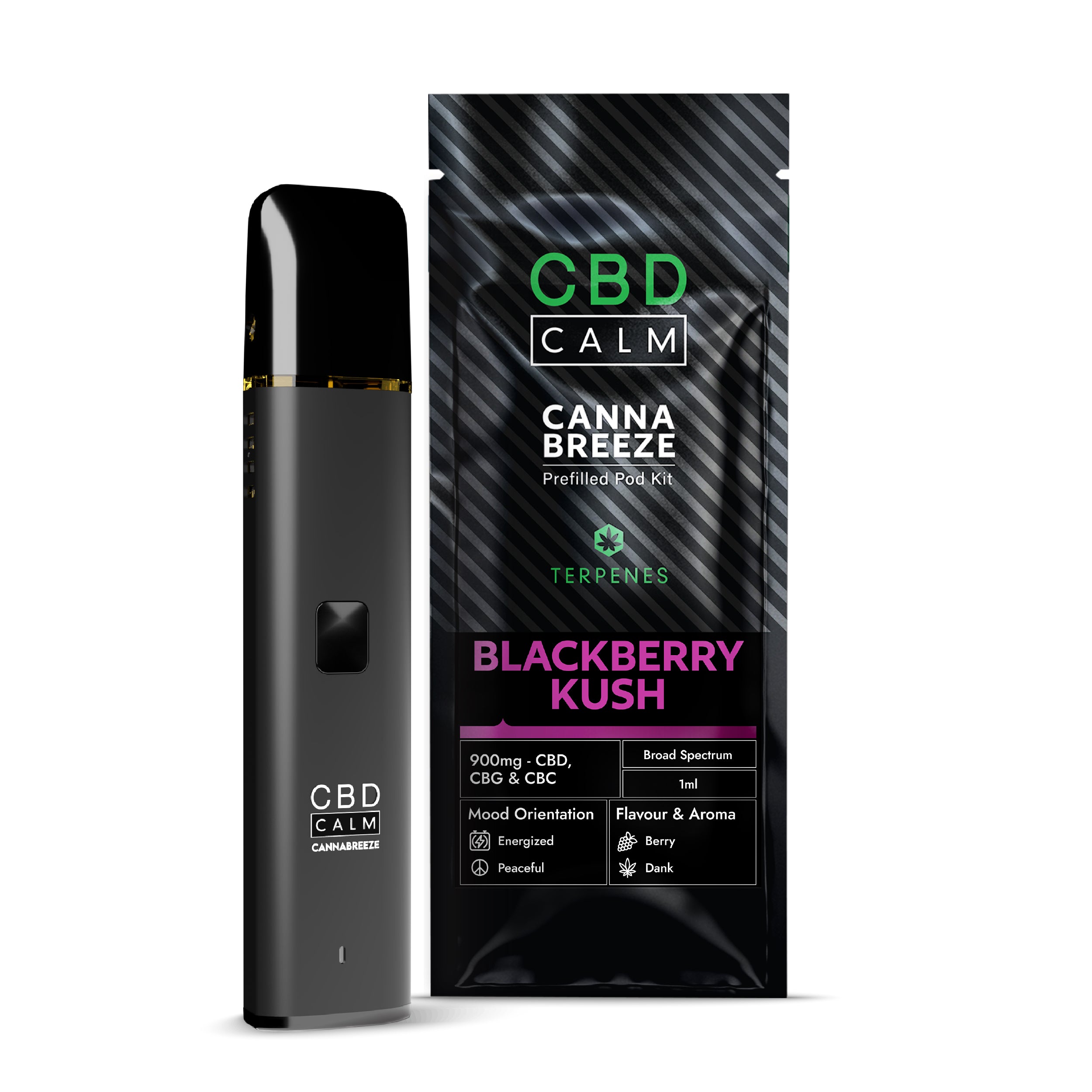 CBD Calm Cannabreeze 900mg CBD Vape Kit