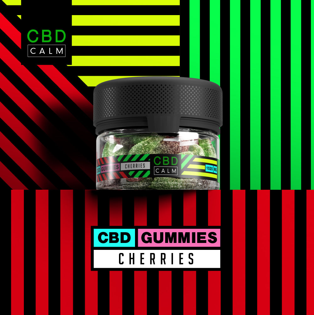CBD Calm 750mg Cherries Gummies