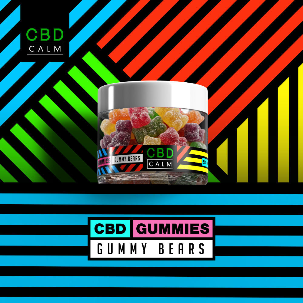 CBD Calm 600mg Gummy Bears