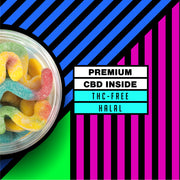 CBD Calm 540mg Worms Gummies