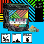 CBD Calm 200mg Sour Bears Gummies Grab Bag