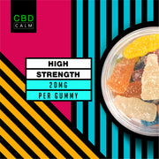 CBD Calm 600mg Bottles Gummies