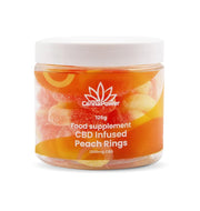 CannaPower CBD - Peach Gummy Rings