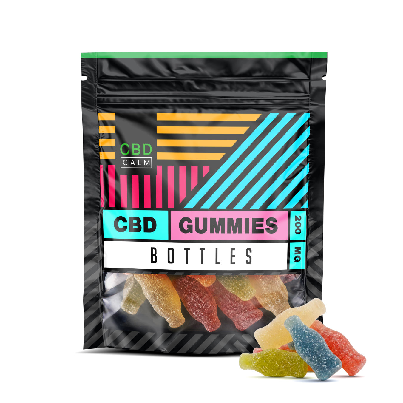 CBD Calm 200mg Bottles Gummies