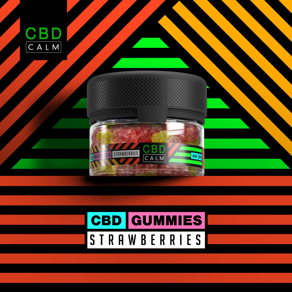 CBD Calm 840mg Strawberries Tub