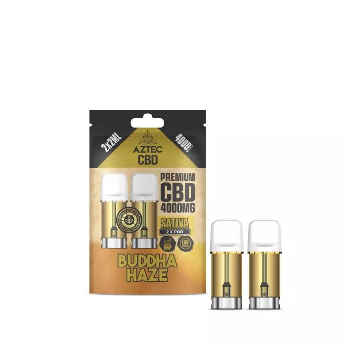 Aztec CBD 2000mg CBG Replacement Pod - 2 Pack